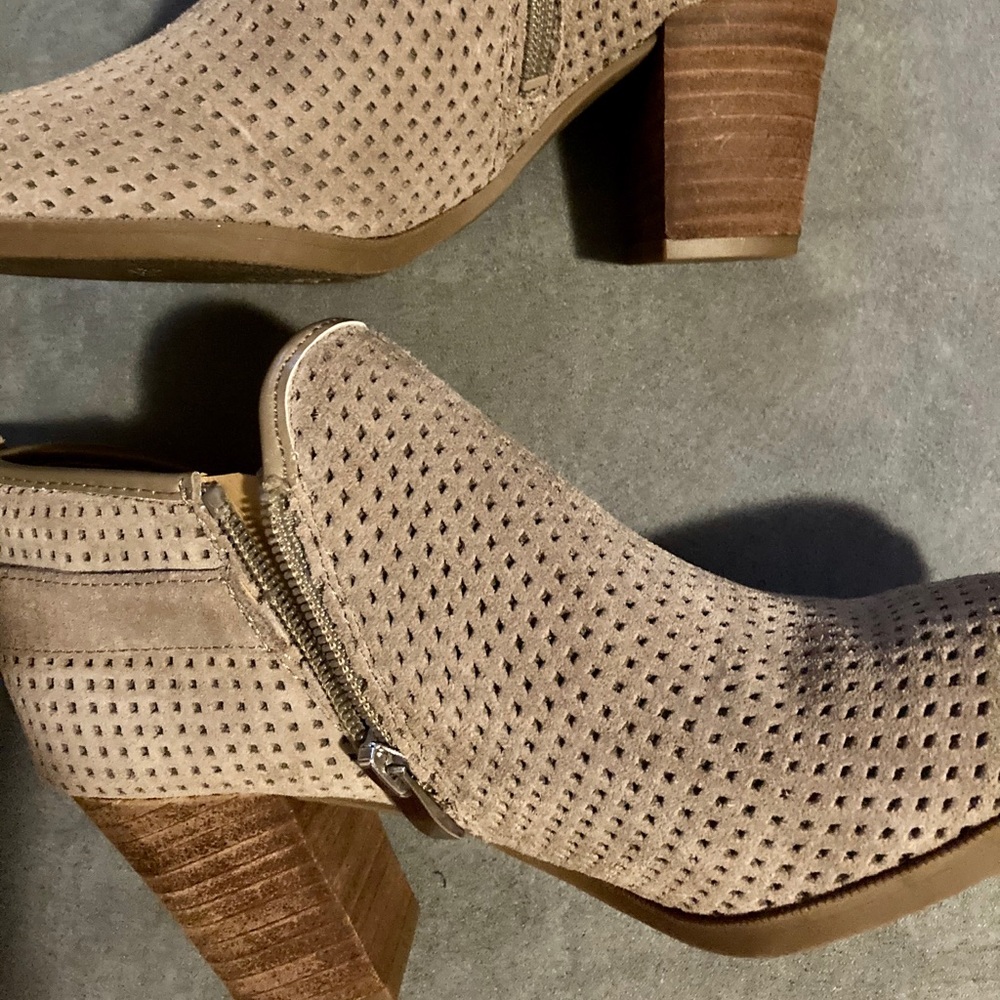 Suede Booties